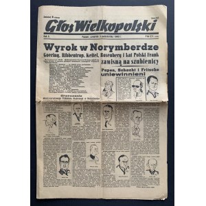 Głos Wielkopolski. Čtvrtek 3. října. Poznaň [1946].