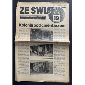 ZE ŚWIATA. Nr 19. Bydgoszcz, 31 pażdziernika [1932]