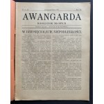 AWANGARDA. MĚSÍČNÍK PRO MLADÉ. NO. 9-10. LISTOPAD-PROSINEC. Poznaň [1928].