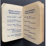 Kalendarzyk portfelowy na rok 1934.