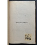 NAPIERSKI Stefan - Liryka niemiecka. I. Chełm Lubelski [1936]