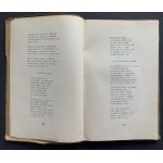NAPIERSKI Stefan - Liryka niemiecka. I. Chełm Lubelski [1936]