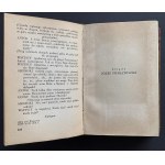 [Klocek] 4 sztuki teatralne: HERTZ Jan Adolf / WIERZBIŃSKI Maciej R. / KONCZYŃSKI Tadeusz [1911-34]