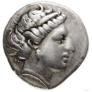 stater, ok. 400-340 pne; Aw: Głowa Demeter w prawo, z w...