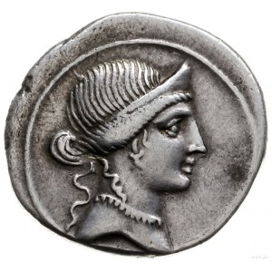 denar, 30-27 pne, mennica we Włoszech (Rzym lub Brindis...