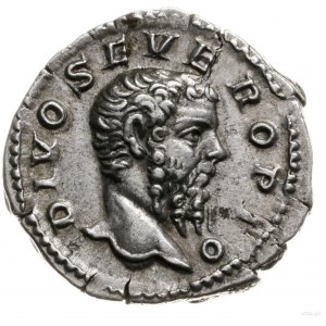denar pośmiertny, 211 lub później, mennica Rzym; Aw: Gł...