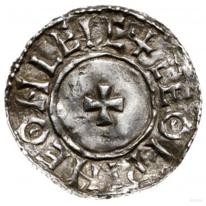 denar typu small cross, 1009-1017, mennica Leicester, m...