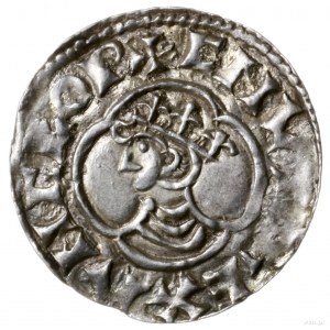 denar typu quatrefoil, 1018-1024, mennica Gothabyrig, m...