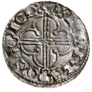 denar typu quatrefoil, 1018-1024, mennica Gothabyrig, m...