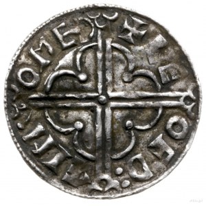 denar typu quatrefoil, 1018-1035, mennica Peterborough,...