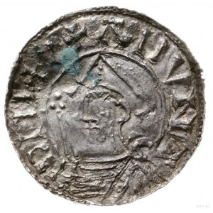 naśladownictwo denara typu pointed helmet, 1022-1050, m...