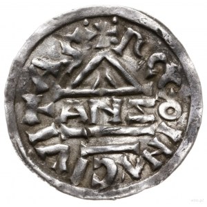 denar, 1002-1009, mincerz Anti; Aw: Krzyż grecki z rami...
