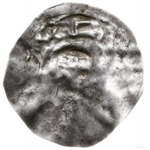 denar typu REX, ok. 1015-1025; Aw: Zaledwie widoczny fr...