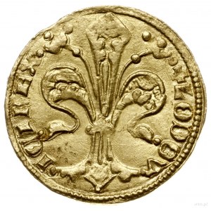 goldgulden, 1342-1353, mennica Buda, mincerz Lorandus; ...