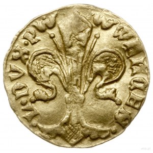 goldgulden (floren); mennica Legnica; Aw: Lilia, WEИCES...