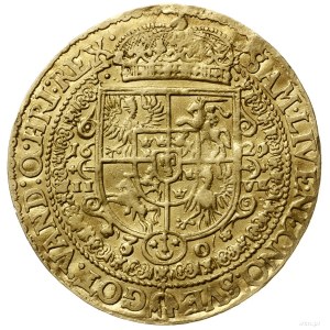 5 dukatów z 1621 r (odbitka w złocie talara lekkiego ko...