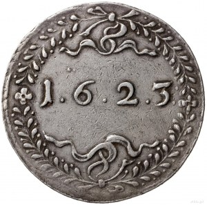 talar medalowy 1623, Bydgoszcz; Aw: W czteroczęściowym ...