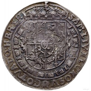 talar 1630, Bydgoszcz; Aw: Wąskie popiersie króla w zbr...