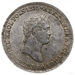 1 złoty 1830, Warszawa; odmiana z kropkami po ZŁO i POL...