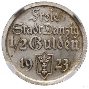 1/2 guldena 1923, Utrecht; Koga; AKS 16, CNG 514.I.a, J...