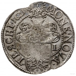 24 krajcary 1621, Cieszyn; odmiana z literami H-L (minc...