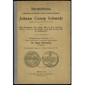 Eugen Merzbacher, Verzeichniss der Münzsammlung Johann ...