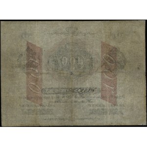 100 złotych 1830, litera C, seria 34, numeracja 864553,...