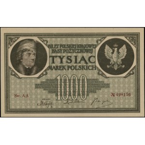 1.000 marek polskich 17.05.1919, seria AA, numeracja 49...