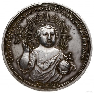 medal na pamiątkę pokoju drezdeńskiego, 1745, projektu ...