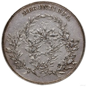 medal nagrodowy Merentibus, 1766, projektu J. F. Holzha...
