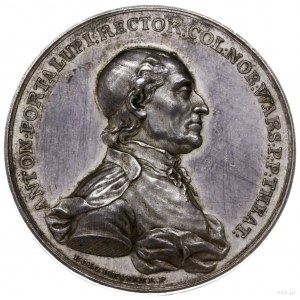medal pamiątkowy dla Antoniego Portalupiego, 1774, auto...