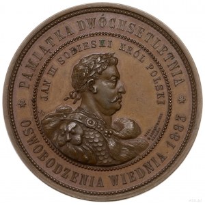 Medaille anlässlich des 200. Jahrestages der Schlacht bei Wien, 1883...
