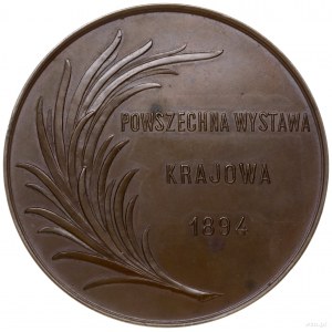 medal z okazji Powszechnej Wystawy Krajowej we Lwowie, ...