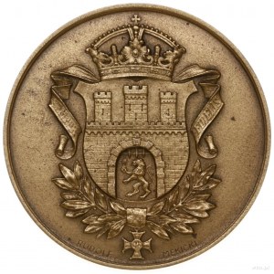 medal poświęcony Jerzemu Bajanowi, 1934, Warszawa, proj...