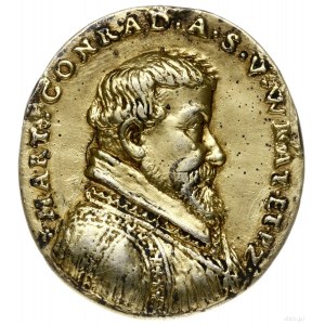 medal z Martinem Conradem, 1616, Wrocław; Aw: Popiersie...