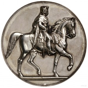 Niemcy, medal z okazji odsłonięcia pomnika konnego Fryd...