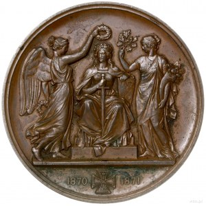 medal na pamiątkę zwycięstwa nad Francją 1870-1871, 187...