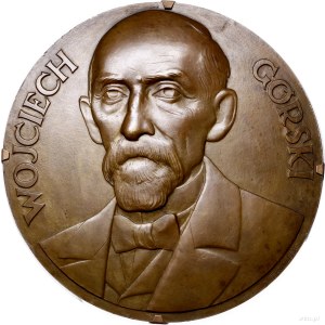 plakieta jednostronna - Wojciech Górski (1849-1935); Po...