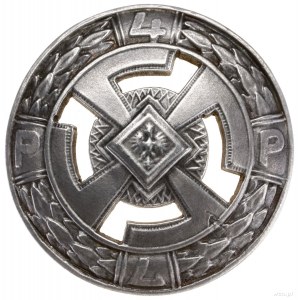 oficerska odznaka pamiątkowa 4. Pułku Piechoty Legionów...