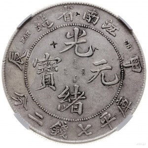 dolar 1904; Aw: Inskrypcja Kuang-hsu Yuan Pao, inicjały...