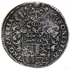 półtalar 1590, mennica Goslar; Aw: Popiersie władcy bez...