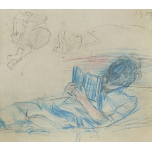 Stanislaw Wyspianski, Sleeping Helena, ca. 1898