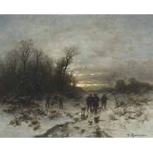 Désiré Thomassin-Renardt, RETURN FROM THE HUNTING