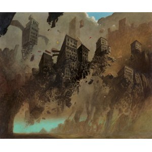 Zdzisław Beksiński, SENZA TITOLO, 1972