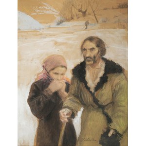 Theodore AXENTOVICH (1859-1938), Old Age and Youth (Hutsul).