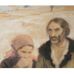 Theodore AXENTOVICH (1859-1938), Old Age and Youth (Hutsul).