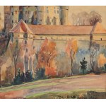 Mieczysław SERWIN-ORACKI (1912-1977), Schloss in Wiśnicz (1940)