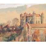 Mieczysław SERWIN-ORACKI (1912-1977), Schloss in Wiśnicz (1940)