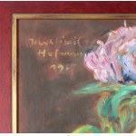 Wlastimil HOFMAN (1881-1970), Purple Hydrangea (1967).