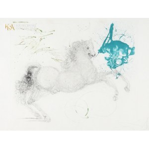 Salvador DALI (1904-1989), Pegasus (1964) from the Mythology series.